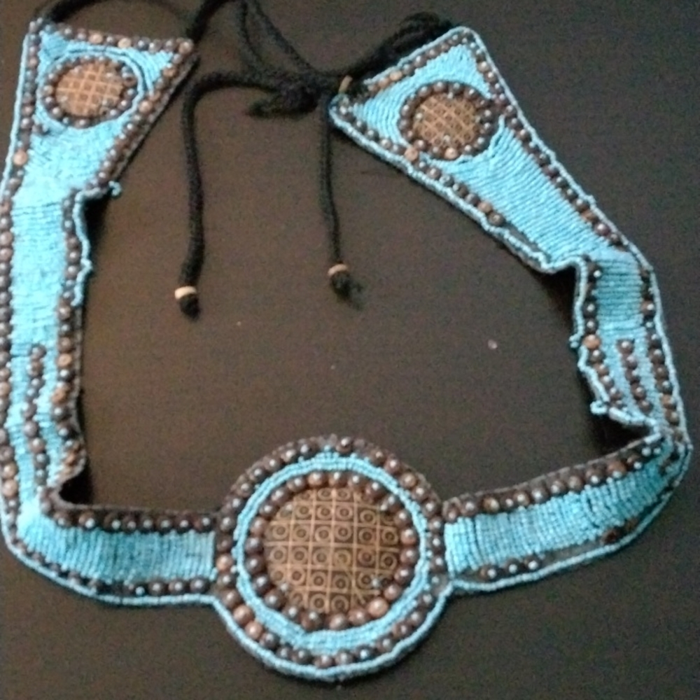 Beautiful hand beaded belt